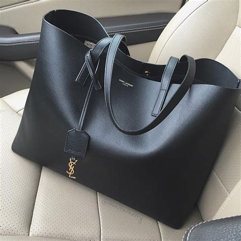 ysl large black tote.